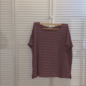 Loose Striped Tee